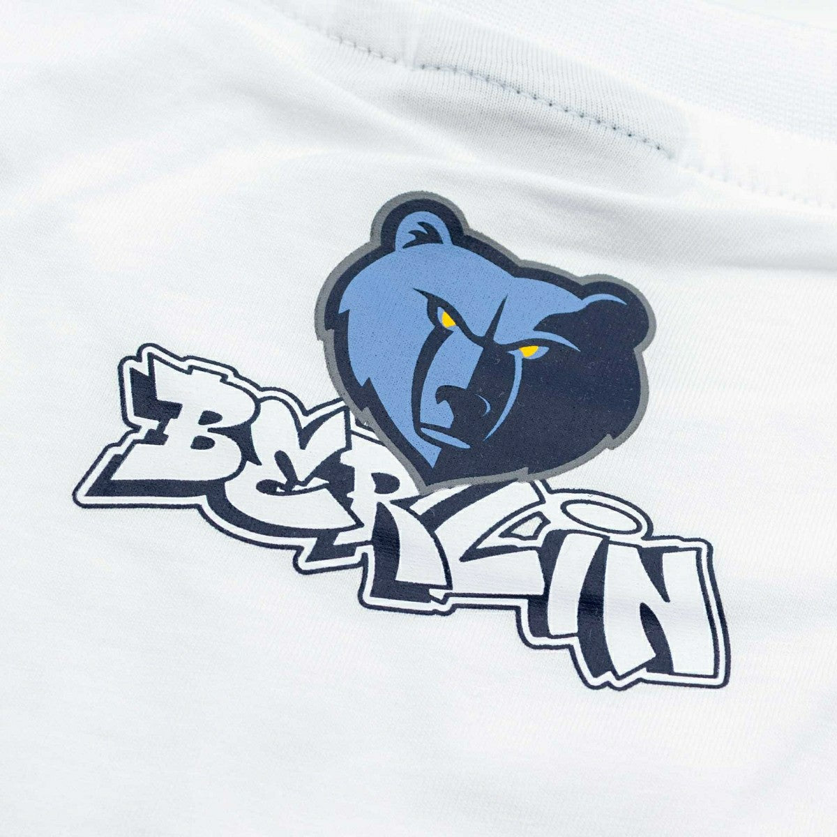 Memphis Grizzlies 2026 NBA Berlin Game Oversized T-Shirt White - Taass outlet