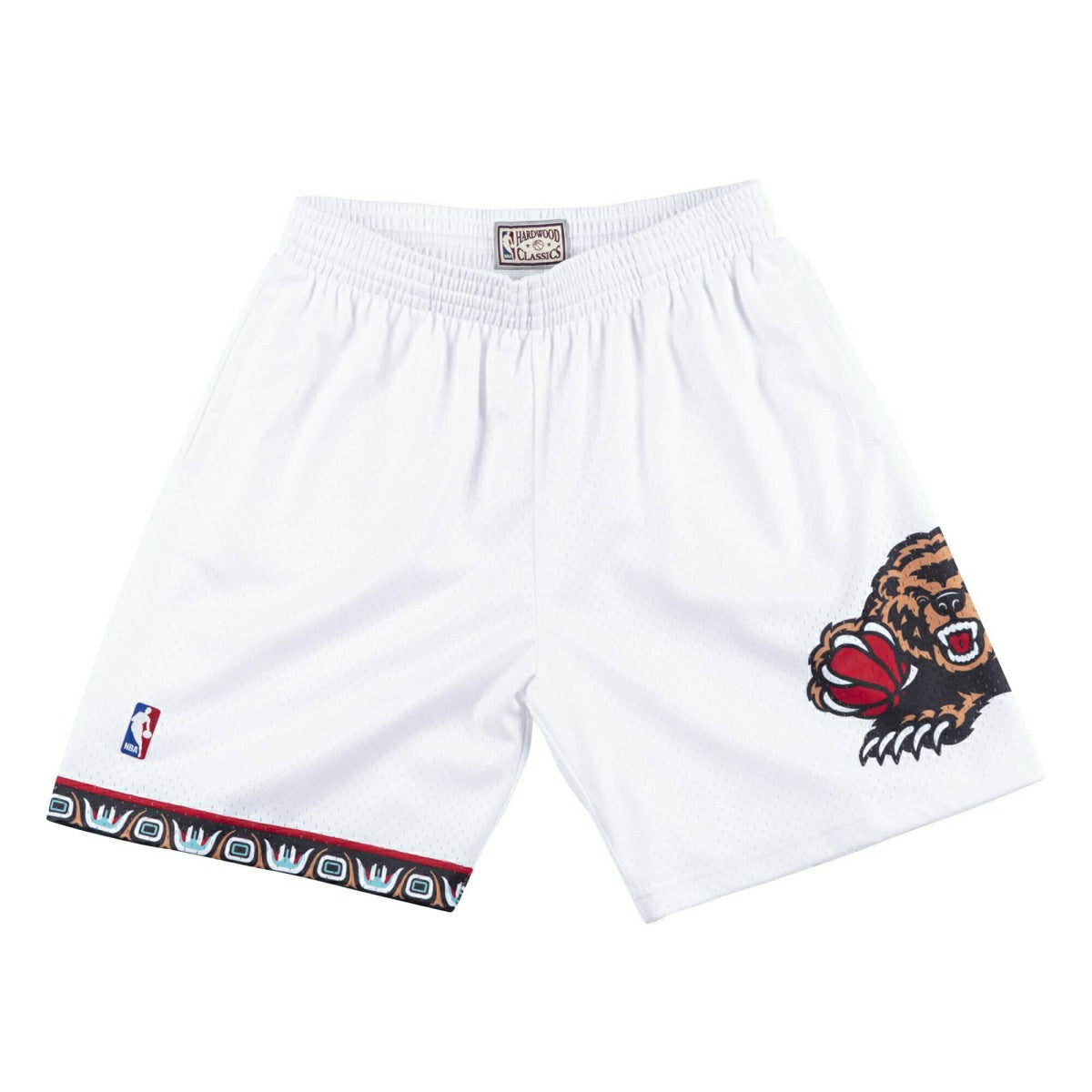 Vancouver Grizzlies 1998-99 Mitchell & Ness Swingman NBA Shorts White - Taass discount