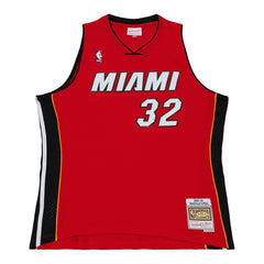 Shaquille O'Neal #32 Miami Heat 2005-06 Swingman NBA Jersey Red - Taass US