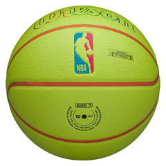 Miami Heat Neon Pop NBA Basketball (Size 7) - Taass on sale