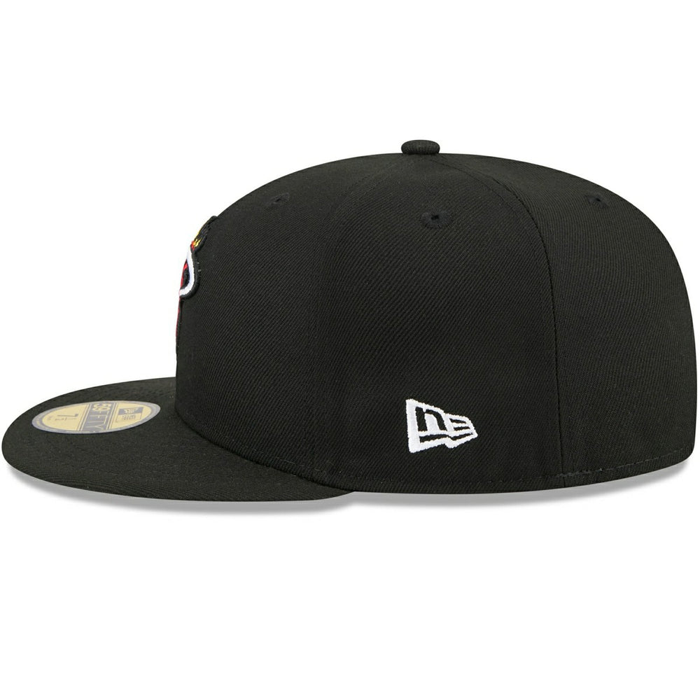 Miami Heat 1914-1928 Hardwood Classics 59FIFTY Fitted Cap Black - Taass sale