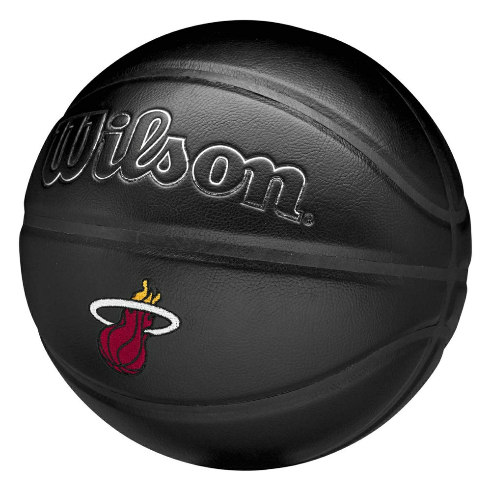 Miami Heat Premiere Wilson NBA Basketball Black (Size 7) - Taass outlet