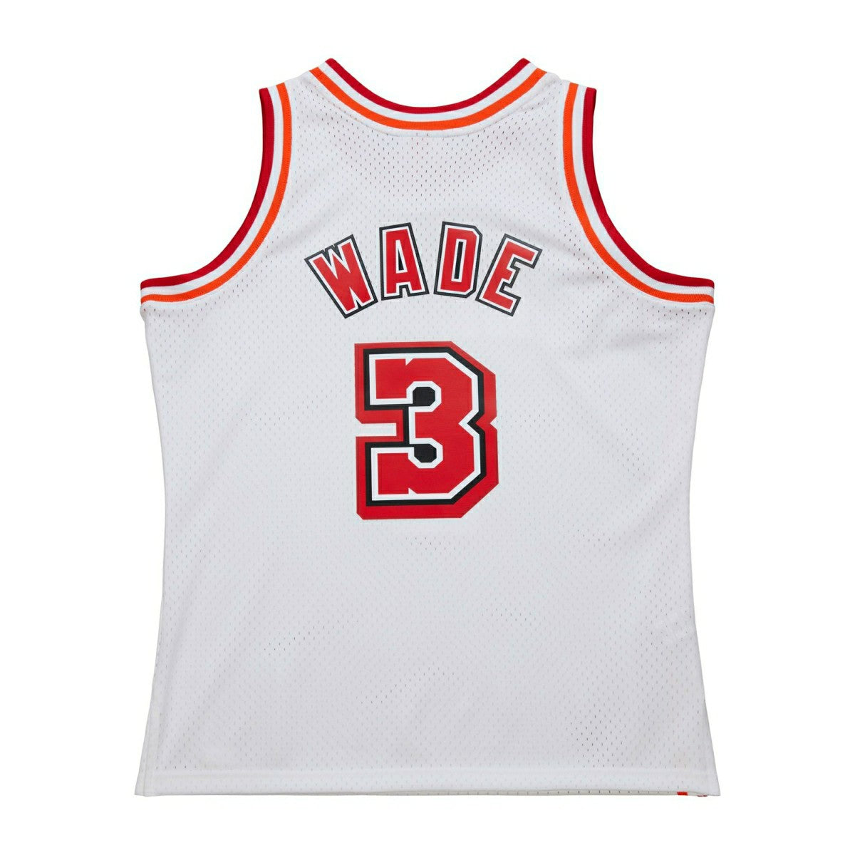 Dwyane Wade #3 Miami Heat 2007-08 Mitchell & Ness Swingman NBA Jersey White - Taass outlet
