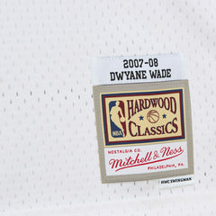 Dwyane Wade #3 Miami Heat 2007-08 Mitchell & Ness Swingman NBA Jersey White - Taass outlet