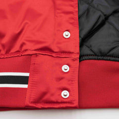 Miami Heat Mitchell & Ness Heavyweight Satin NBA Jacket - Taass on sale