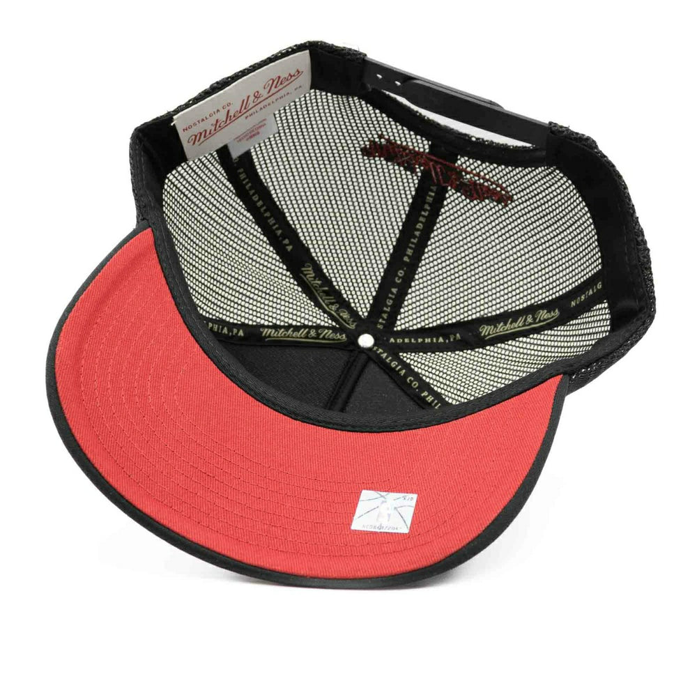 Miami Heat NBA Billboard Mitchell & Ness Trucker Cap - Taass discount