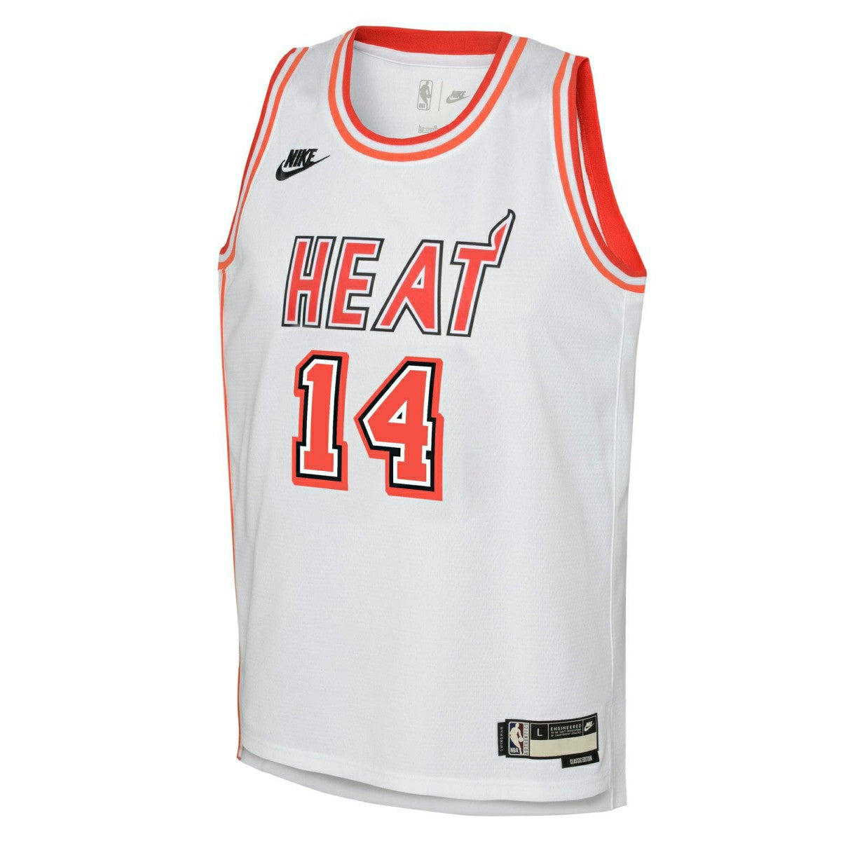 Tyler Herro #14 Miami Heat Hardwood Classics Nike Swingman NBA Jersey (YOUTH) - Taass for sale