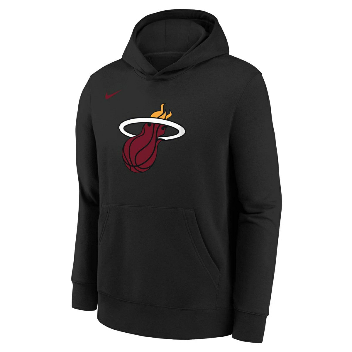 Miami Heat Nike Fleece Essential NBA Hoodie Black (YOUTH) - Taass Online