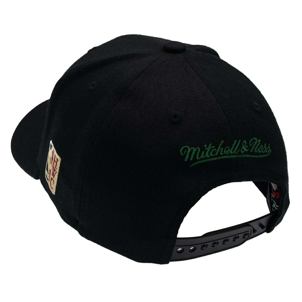 Milwaukee Bucks Team Logo Classic Red Stretch-Snap NBA Cap Black - Taass sale