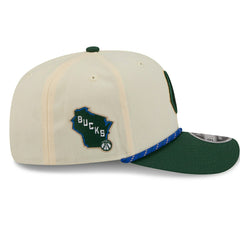 Milwaukee Bucks 2025-26 NBA City Edition 9SEVENTY Stretch-Snap Cap - Taass outlet