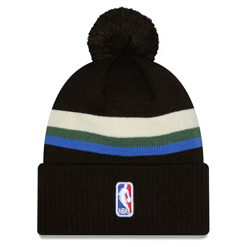 Milwaukee Bucks 2025-26 NBA Statement Edition Knit Hat Black - Taass Online