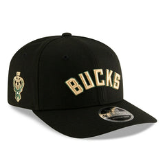 Milwaukee Bucks 2025-26 NBA Statement Stretch-Snap 9SEVENTY Cap Black - Taass outlet