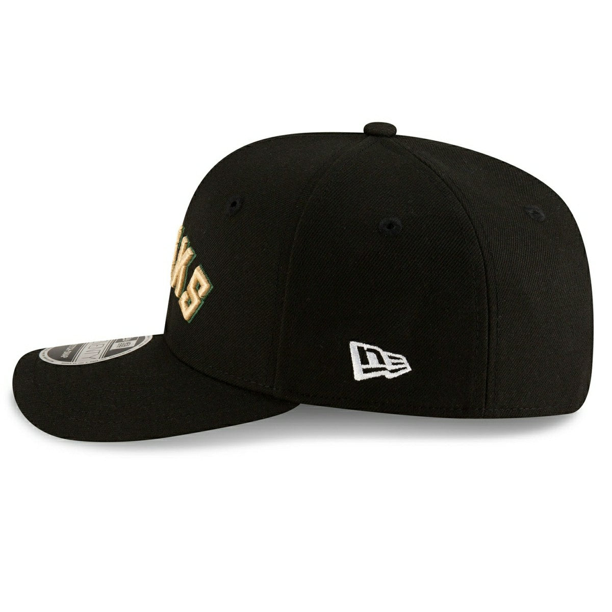 Milwaukee Bucks 2025-26 NBA Statement Stretch-Snap 9SEVENTY Cap Black - Taass outlet