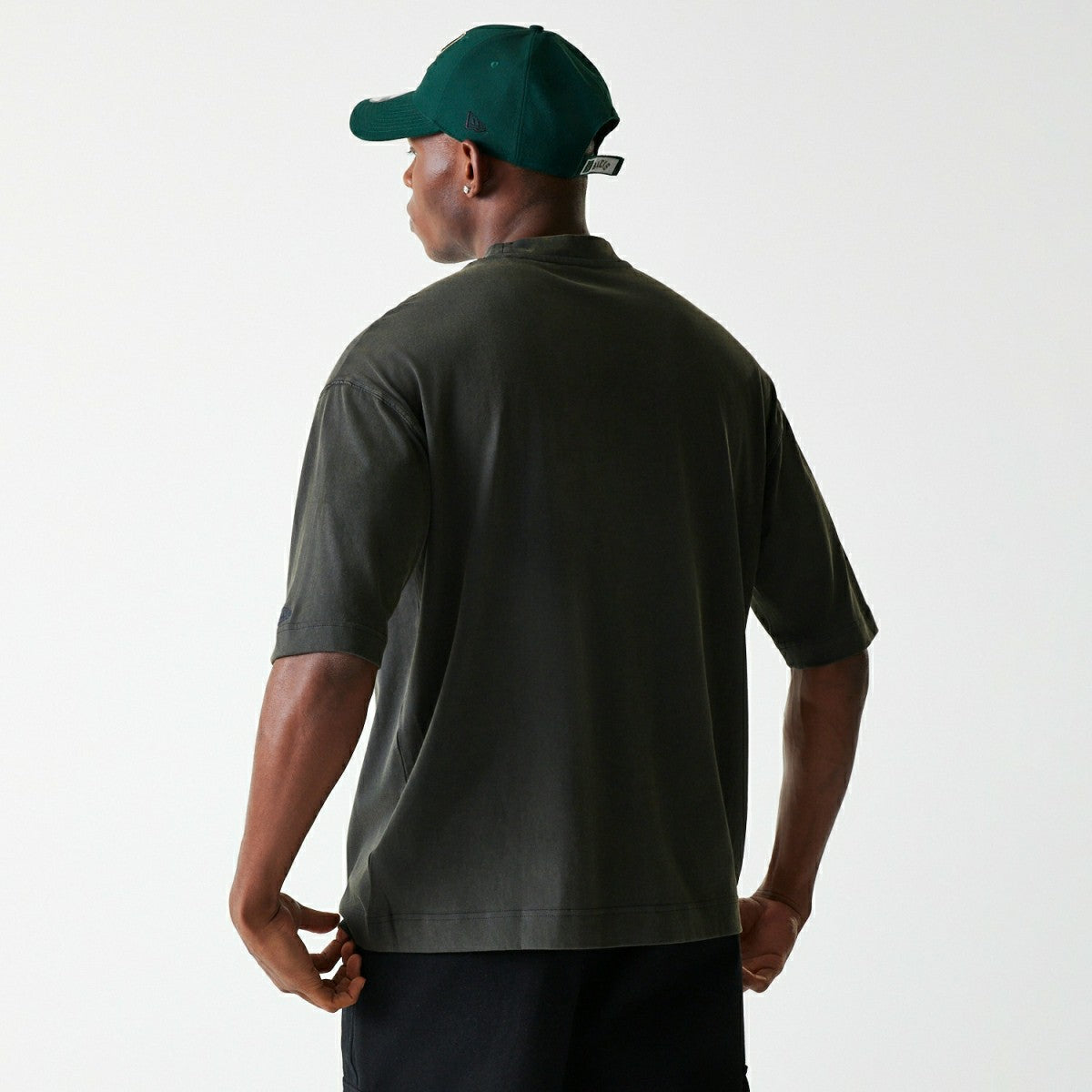 Milwaukee Bucks New Era Washed NBA T-Shirt Dark Gray - Taass discount