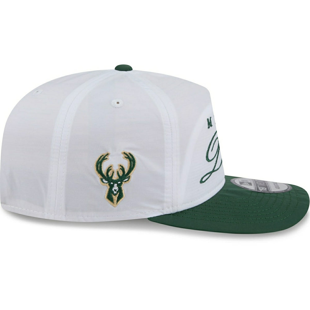 Milwaukee Bucks 2025 NBA Draft 19Twenty Adjustable Cap OTC White - Taass sale
