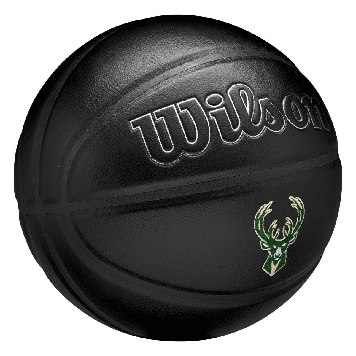 Milwaukee Bucks Premiere Wilson NBA Basketball Black (Size 7) - Taass for sale