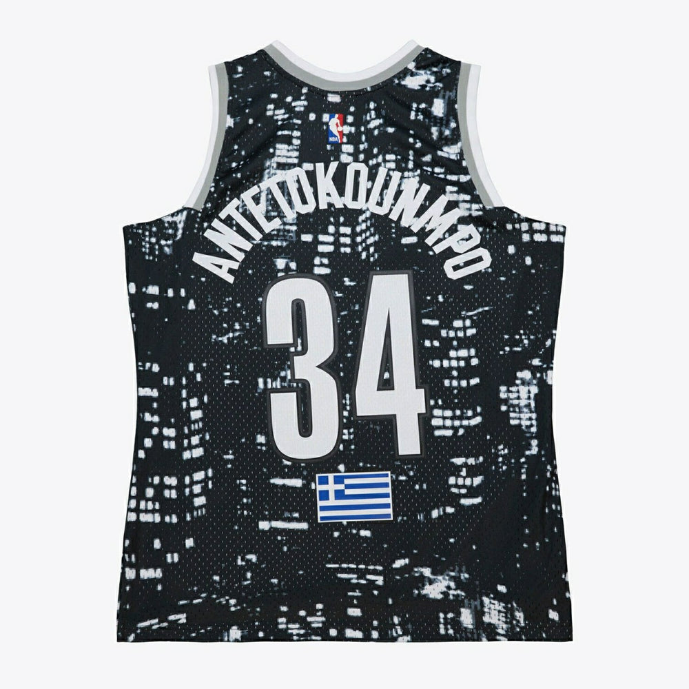 Giannis Antetokounmpo #34 2015 Rising Stars Mitchell & Ness Swingman NBA Jersey Black - Taass discount