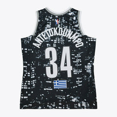 Giannis Antetokounmpo #34 2015 Rising Stars Mitchell & Ness Swingman NBA Jersey Black - Taass discount