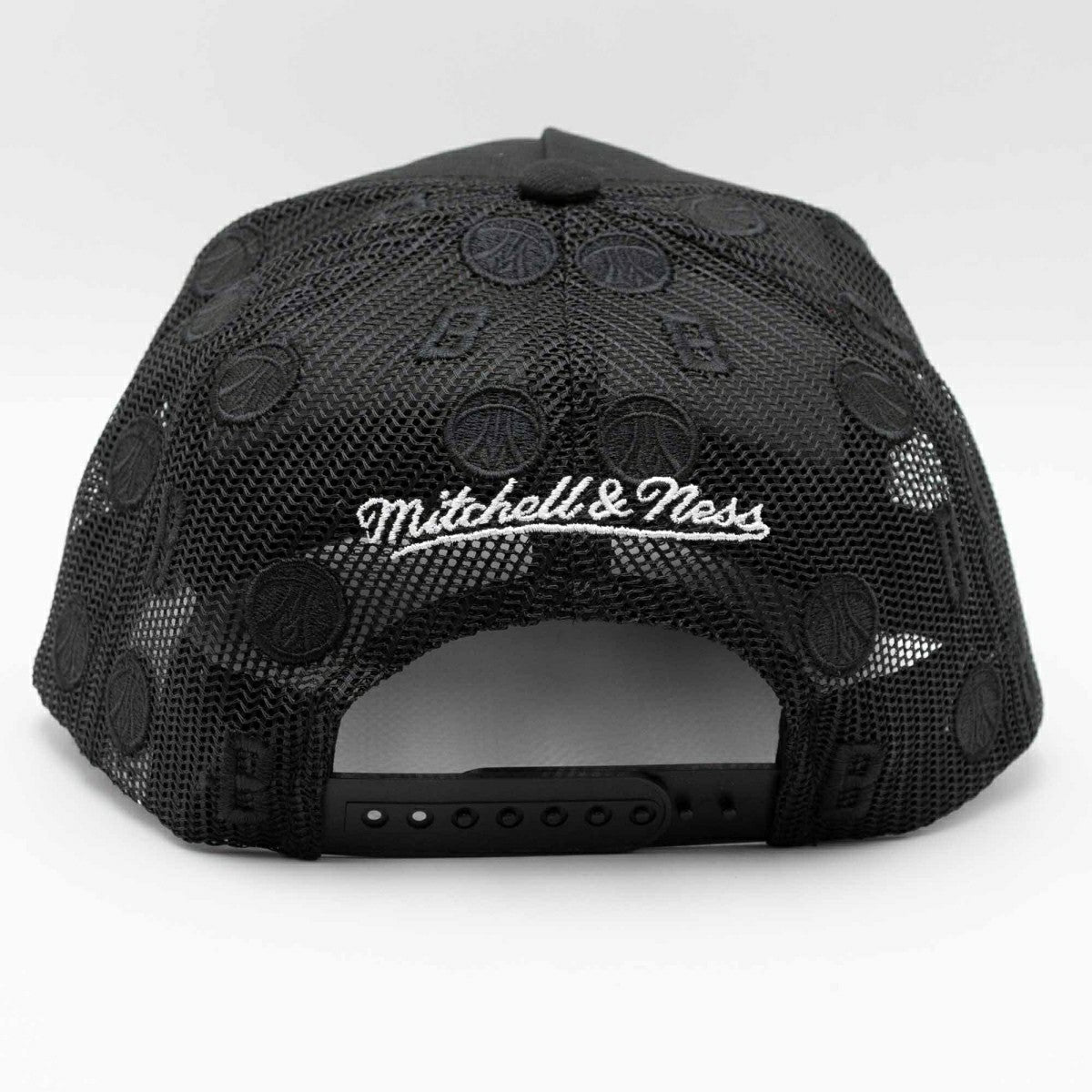 Milwaukee Bucks Mitchell & Ness Monogram NBA Trucker Cap Black - Taass discount