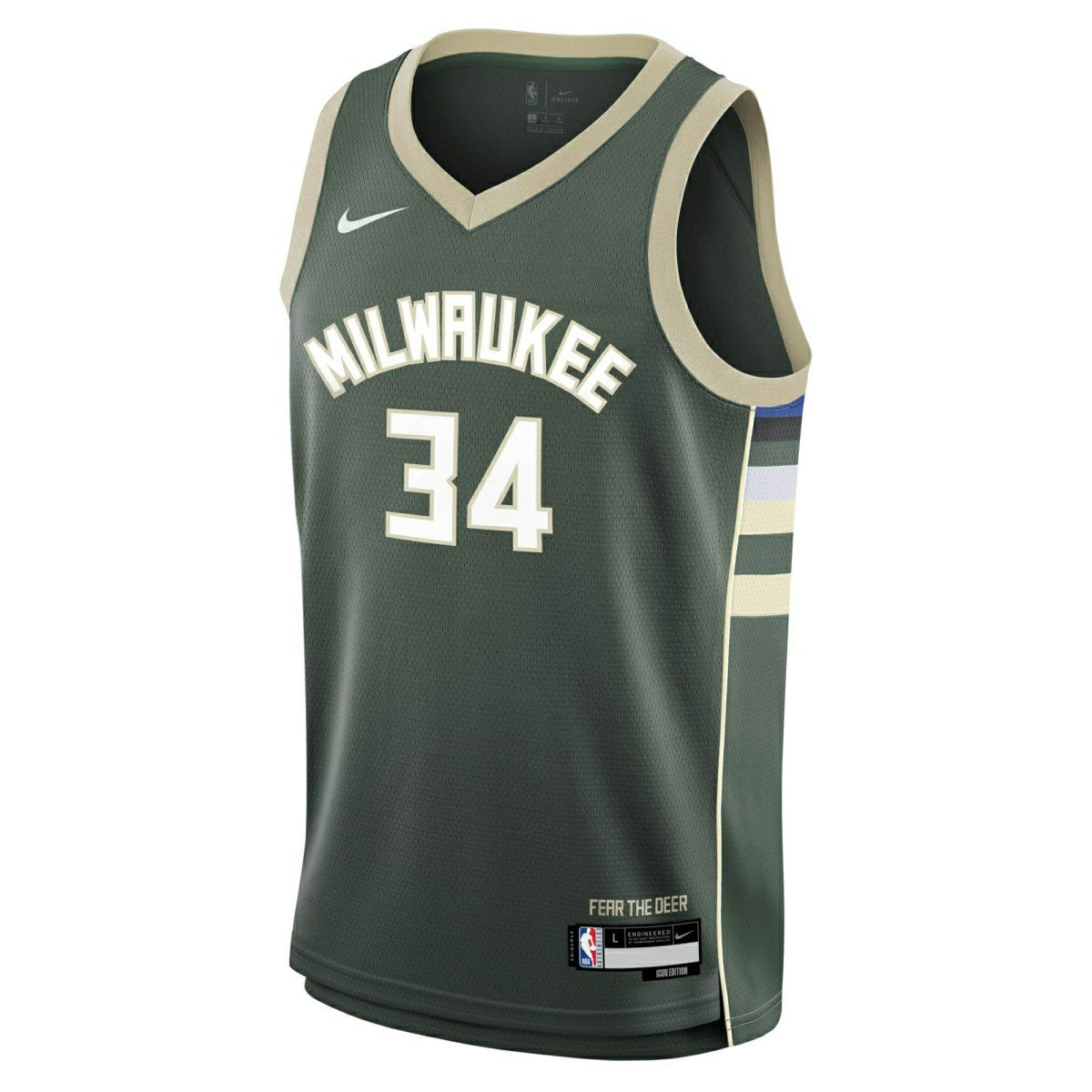 Giannis Antetokounmpo #34 Milwaukee Bucks Nike Swingman NBA Jersey Green (YOUTH) - Taass sale
