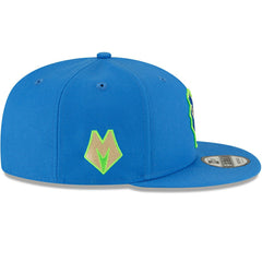 Milwaukee Bucks 2023 NBA City Edition New Era 9FIFTY Snapback Cap Alternate - Taass for sale