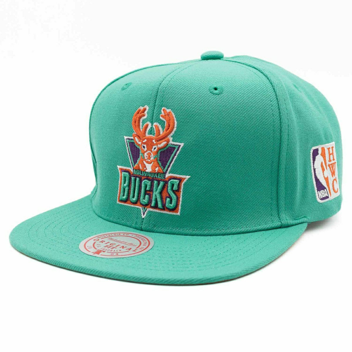 Milwaukee Bucks Desert Green All-Star Mitchell & Ness Snapback NBA Cap - Taass outlet
