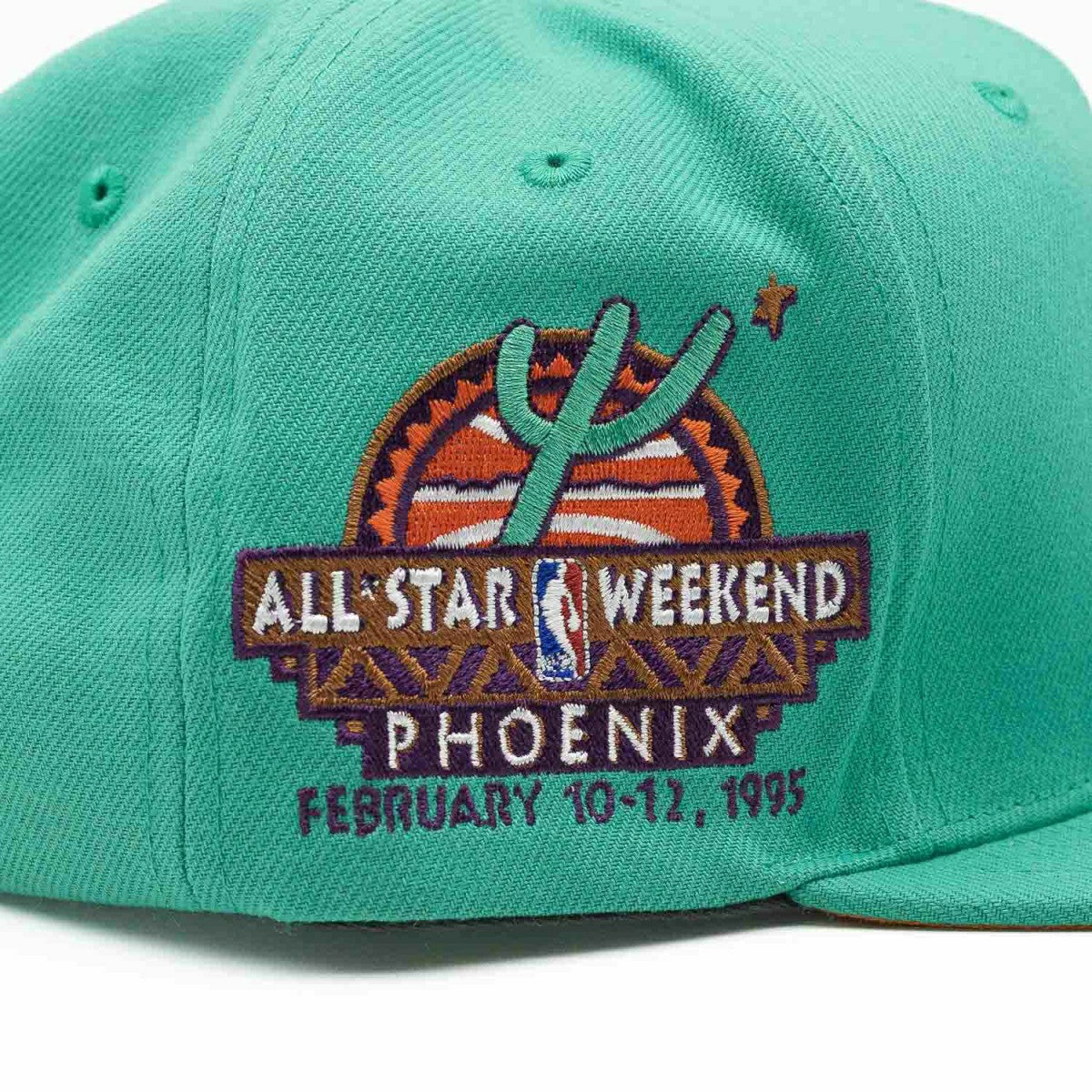 Milwaukee Bucks Desert Green All-Star Mitchell & Ness Snapback NBA Cap - Taass outlet