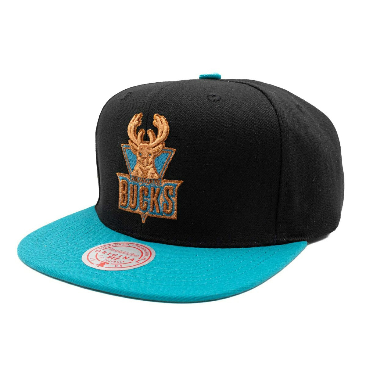 Milwaukee Bucks Make Cents Mitchell & Ness Snapback NBA Cap - Taass sale