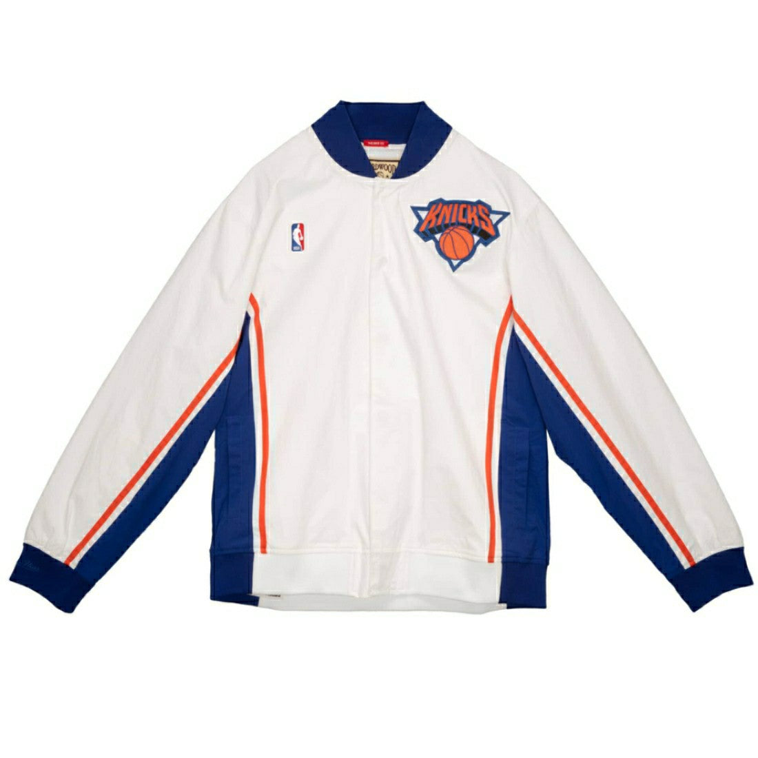New York Knicks 1993-94 Authentic Warm Up NBA Jacket White - Taass on sale