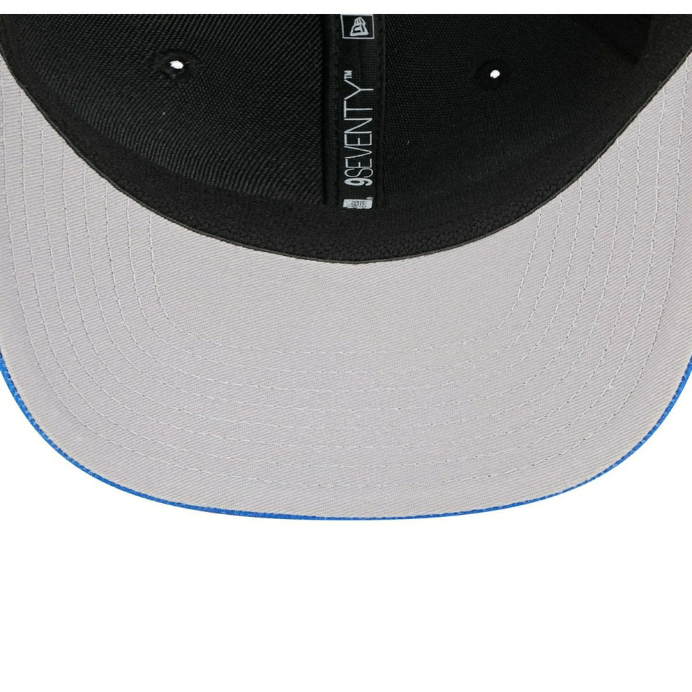 New York Knicks 2025-26 NBA Statement Stretch-Snap 9SEVENTY Cap Black - Taass for sale