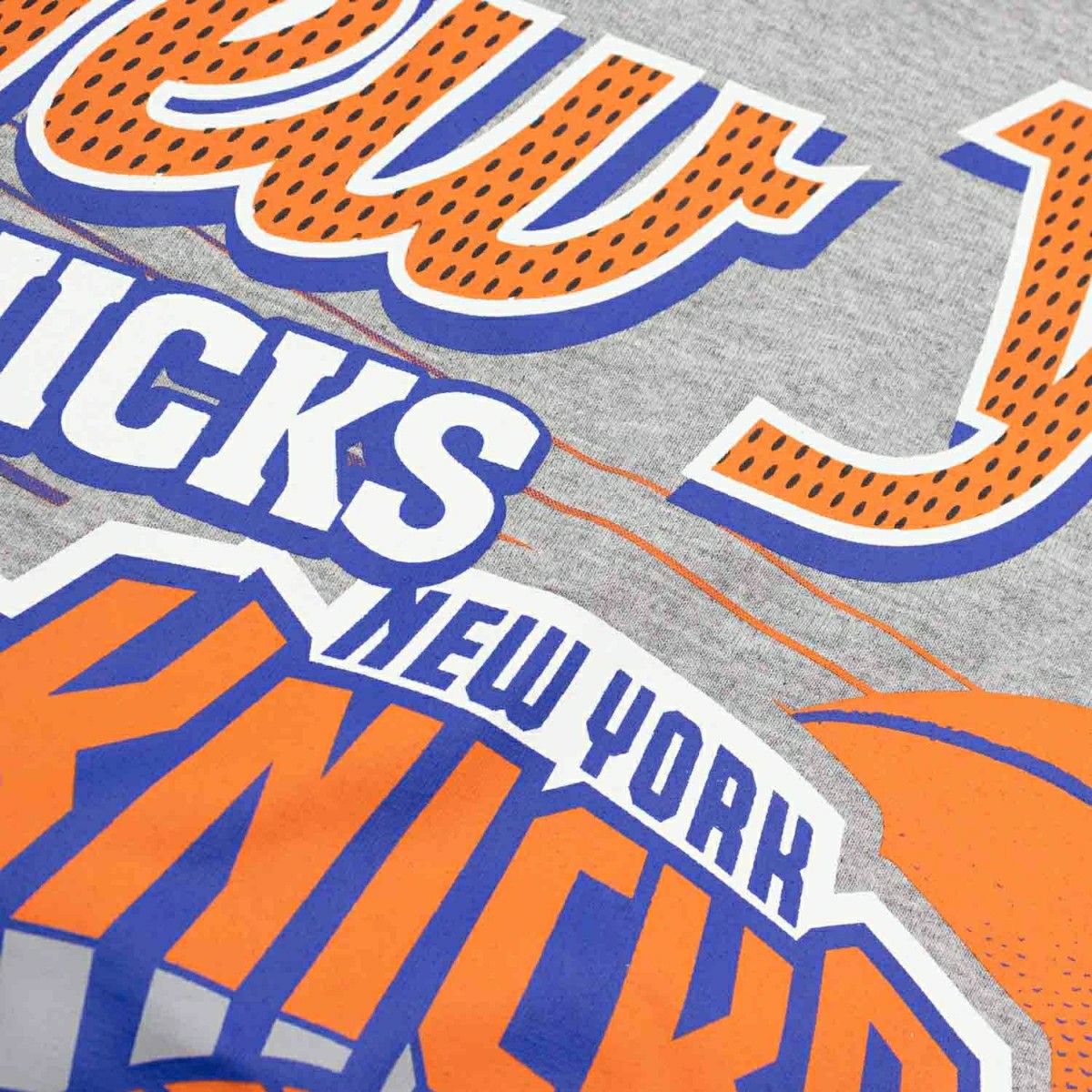 New York Knicks Sport Classics Oversized NBA T-Shirt Gray - Taass sale