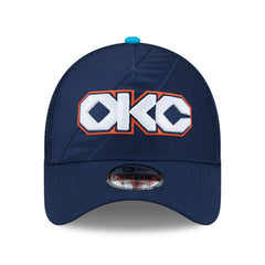 Oklahoma City Thunder 2025-26 NBA City Edition 9FORTY A-Frame Trucker Cap - Taass outlet