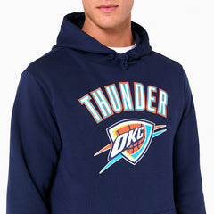Oklahoma City Thunder Team Logo Hoodie NBA Sweatshirt - Taass US