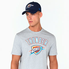 Oklahoma City Thunder Team Logo New Era NBA T-Shirt - Taass on sale