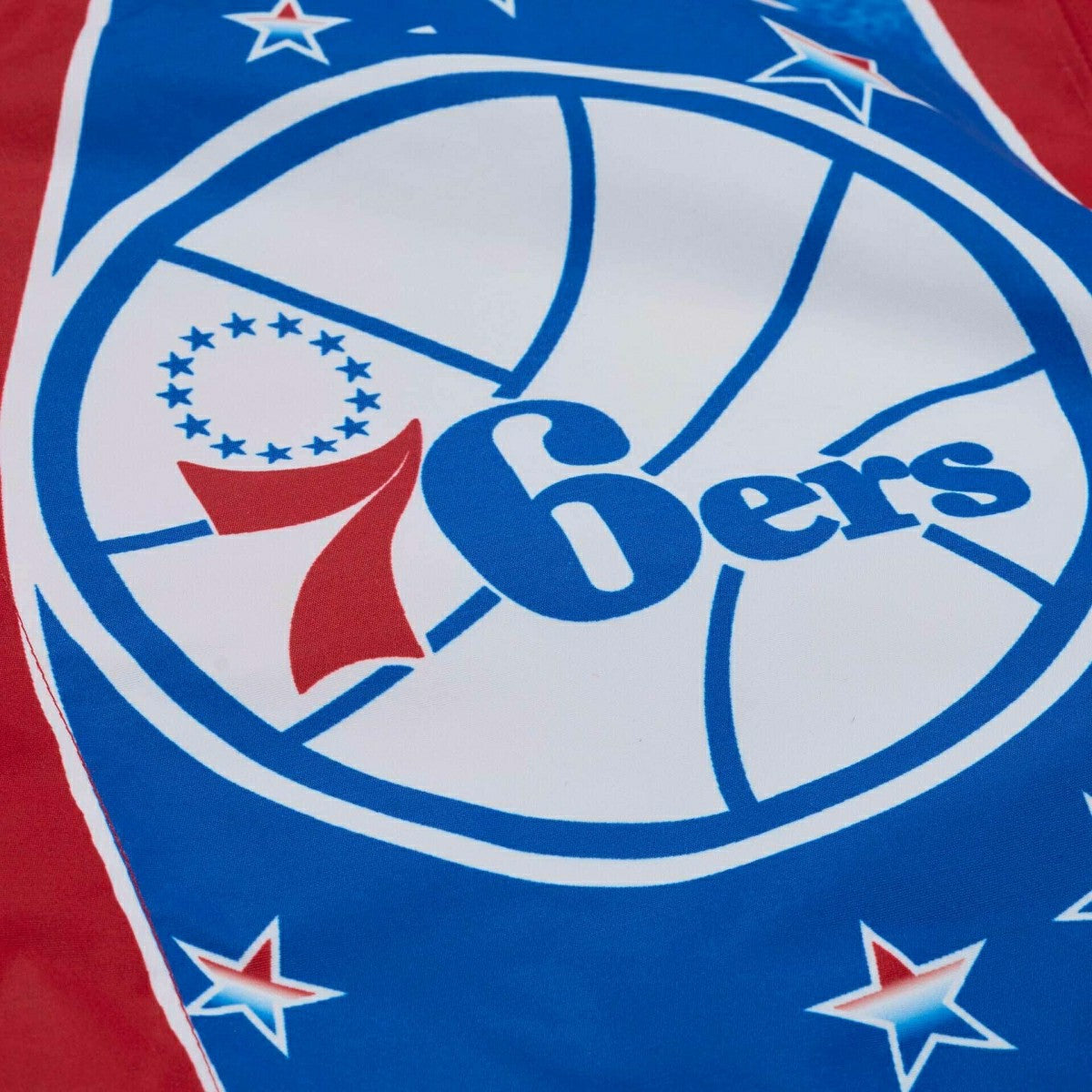Philadelphia 76ers 1993-94 Authentic Warm Up NBA Jacket Red - Taass outlet