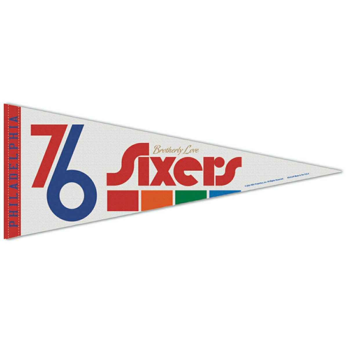 Philadelphia 76ers City Edition Premium NBA Pennant - Taass for sale