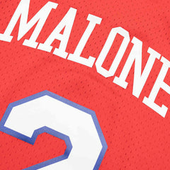 Moses Malone #2 Philadelphia 76ers 1982-83 Mitchell & Ness Swingman NBA Jersey Red - Taass discount