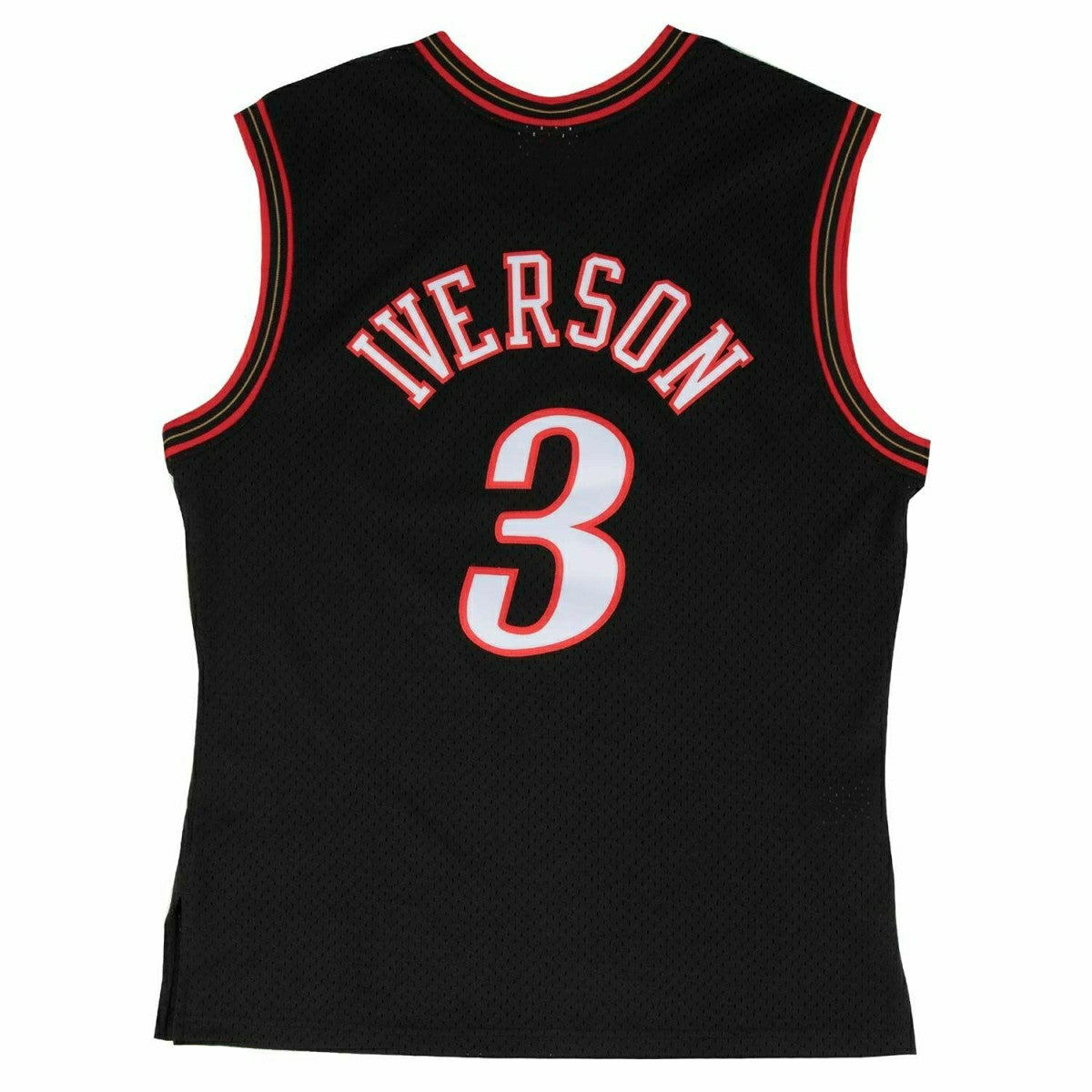 Allen Iverson #3 Philadelphia 76ers 2000-01 Swingman NBA Jersey Black - Taass on sale