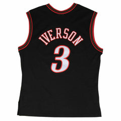 Allen Iverson #3 Philadelphia 76ers 2000-01 Swingman NBA Jersey Black - Taass on sale