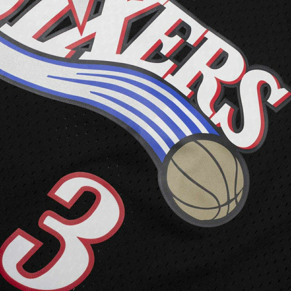 Allen Iverson #3 Philadelphia 76ers 2000-01 Swingman NBA Jersey Black - Taass on sale
