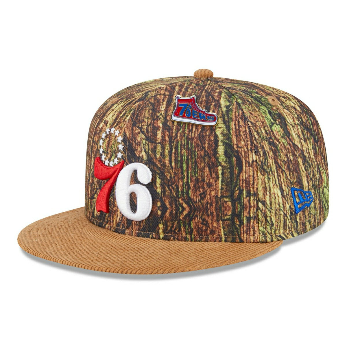 Philadelphia 76ers 2025 NBA All-Star Game Forrest Camo 9FIFTY Snapback Cap - Taass sale