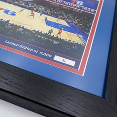 Philadelphia 76ers 3-Time NBA Champions Bronze Coin Framed Photo - Taass discount