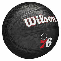 Philadelphia 76ers Tribute Wilson NBA Mini Basketball (Size 3) - Taass on sale
