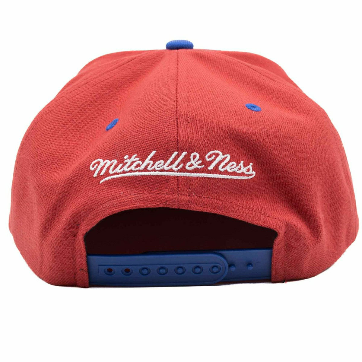 Philadelphia 76ers Transcript Mitchell & Ness Snapback NBA Cap - Taass Online