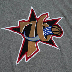 Philadelphia 76ers Mitchell & Ness Color Blocked Classic NBA T-Shirt - Taass for sale
