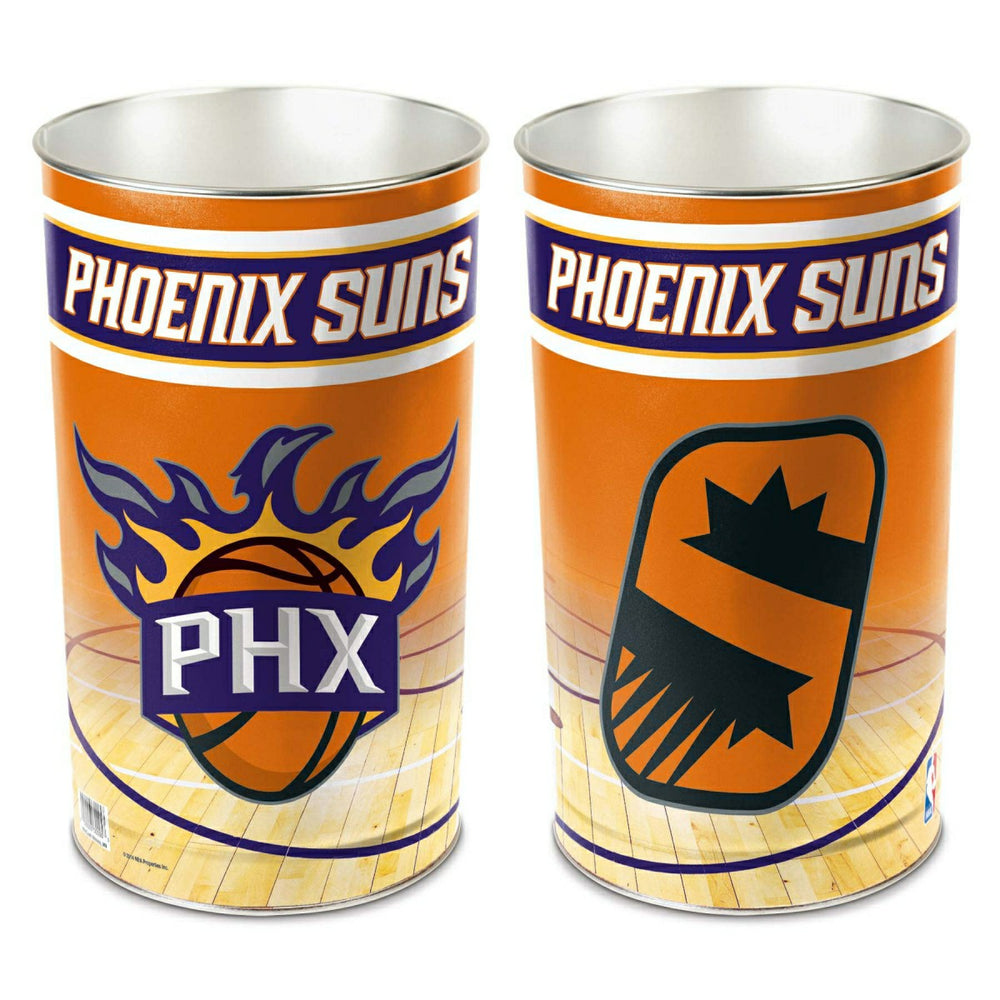 Phoenix Suns WinCraft Metal NBA Wastebasket - Taass on sale
