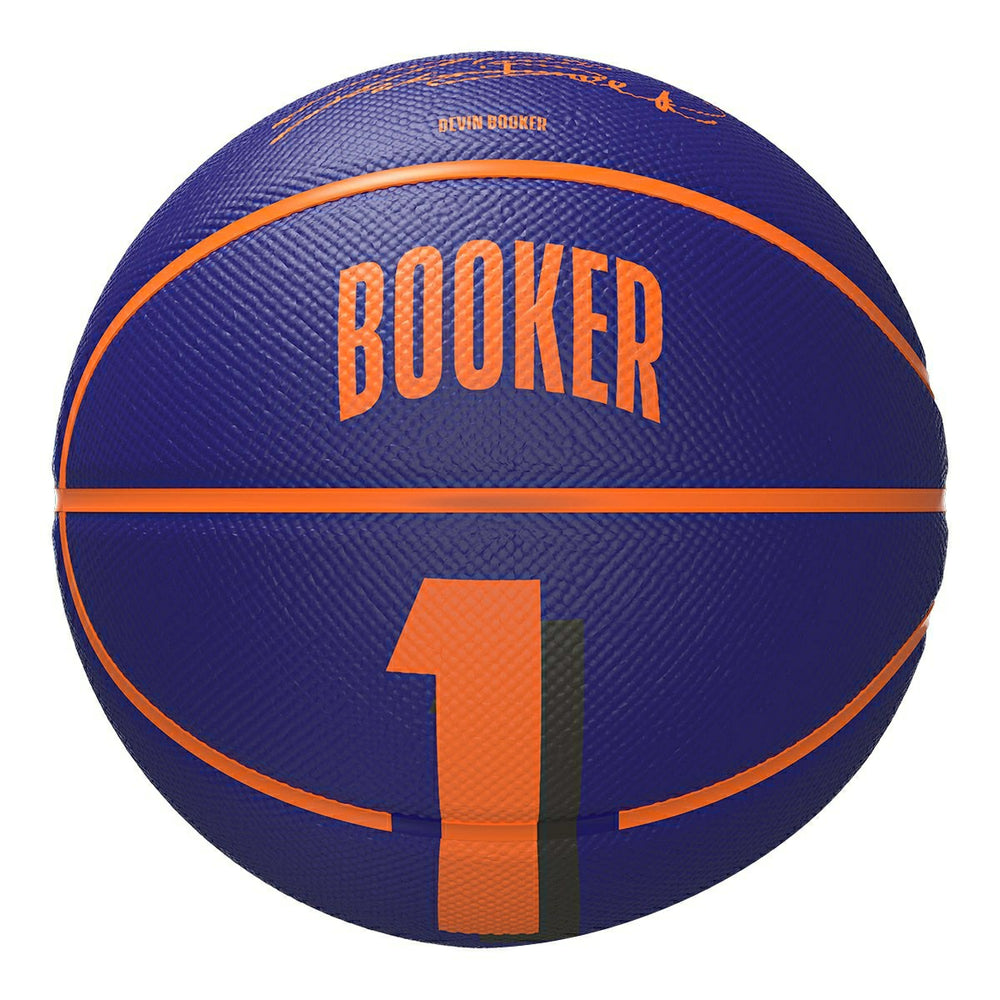 Devin Booker #1 Phoenix Suns Wilson NBA Mini Basketball (Size 3) - Taass on sale