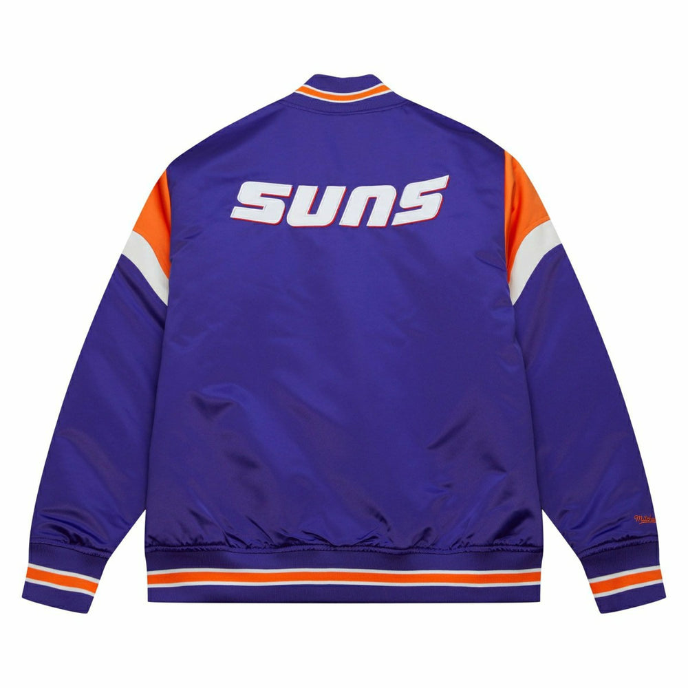 Phoenix Suns Mitchell & Ness Heavyweight Satin NBA Jacket - Taass US