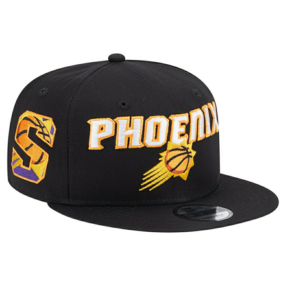 Phoenix Suns Side Patch New Era 9FIFTY Snapback NBA Cap Black - Taass sale