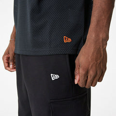 Phoenix Suns New Era Oversized NBA Mesh T-Shirt Black - Taass for sale